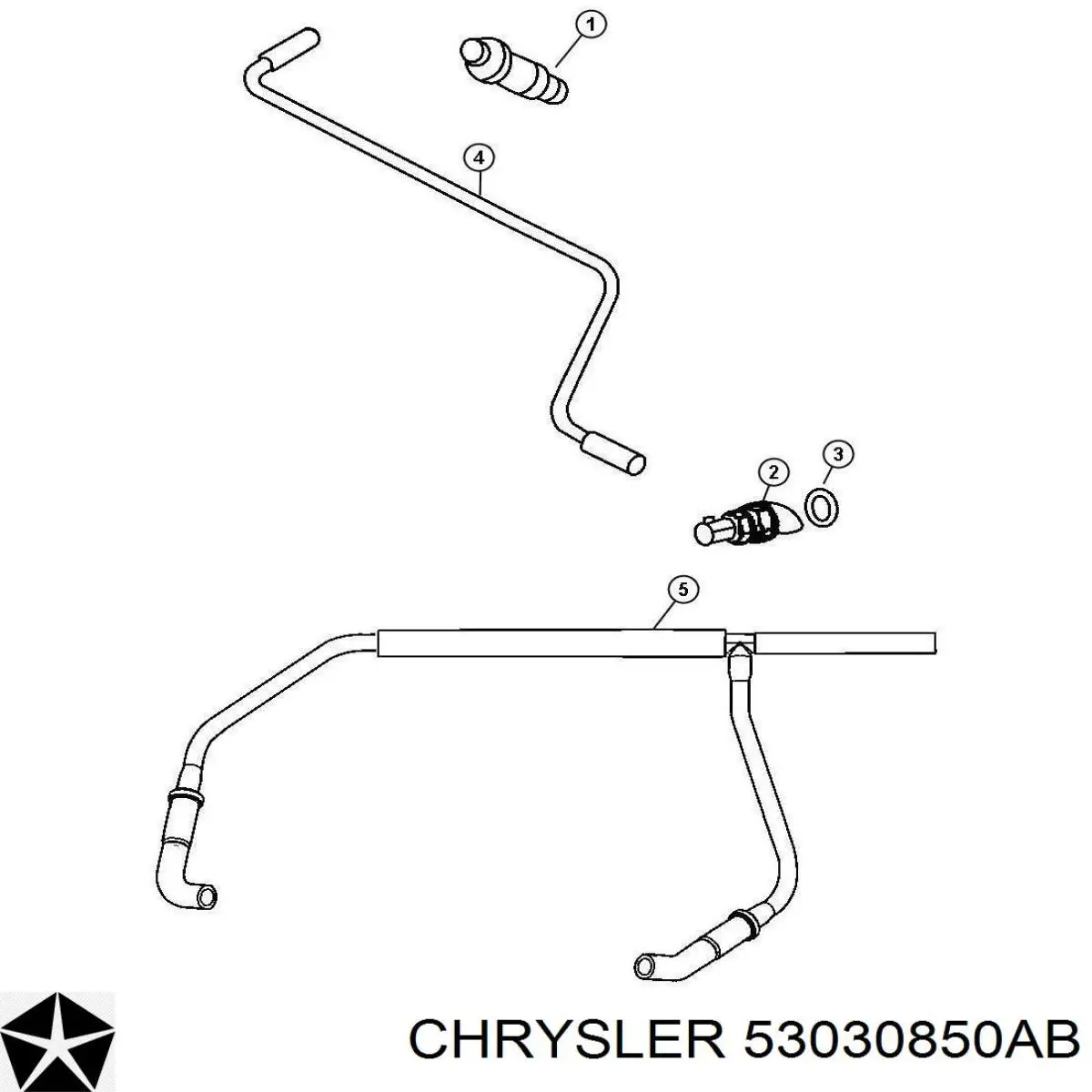  Chrysler 53030850AB ціна, від 63.35 USD