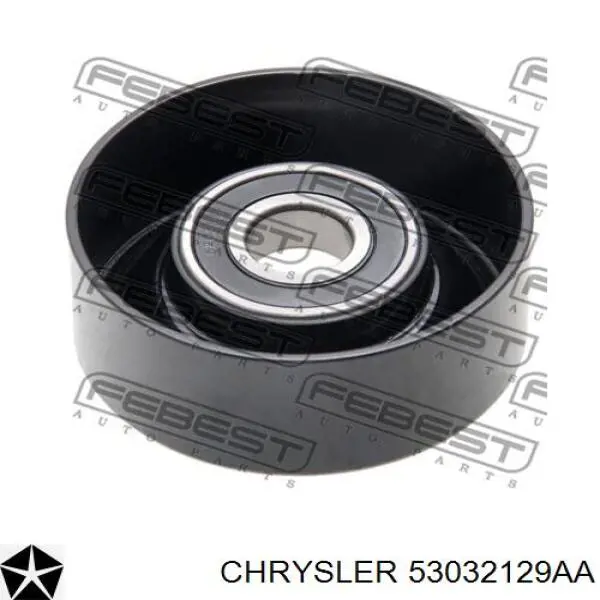 53032129AA Chrysler Ролик натяжителя ременя агрегатів