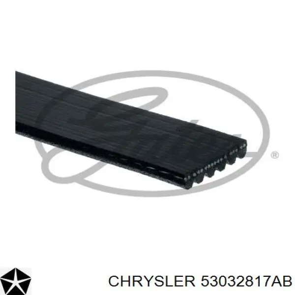 Ремінь генератора 53032817AB Chrysler