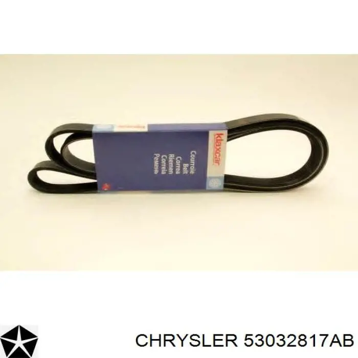 Ремінь кондиціонера Chrysler 53032817AB