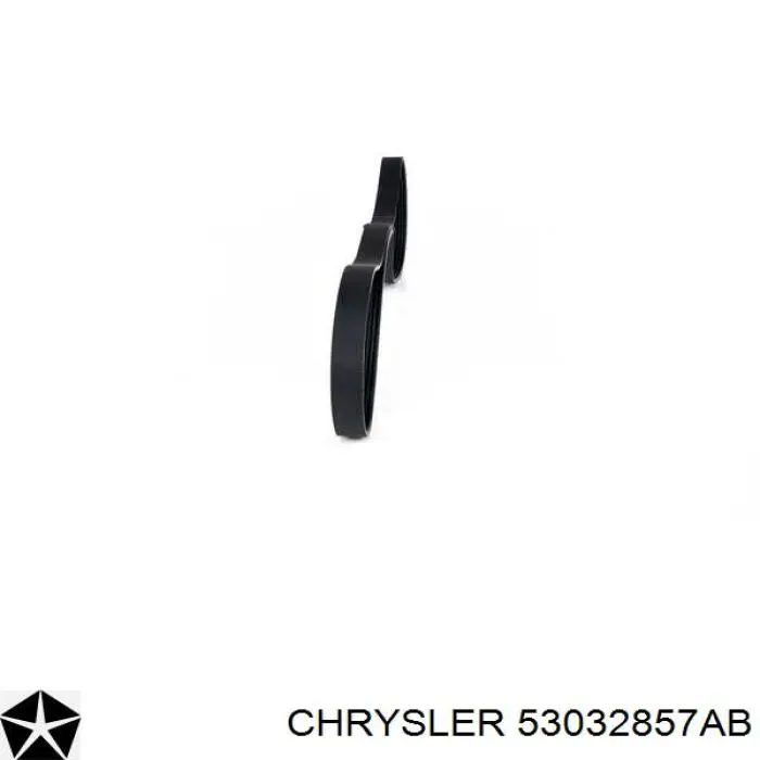 Клиновий ремінь Chrysler 53032857AB ціна, від 16.87 USD