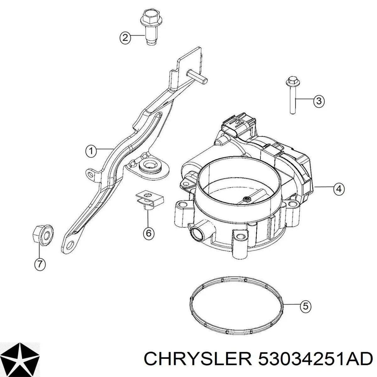  Дросільна заслінка Jeep Grand Cherokee 4