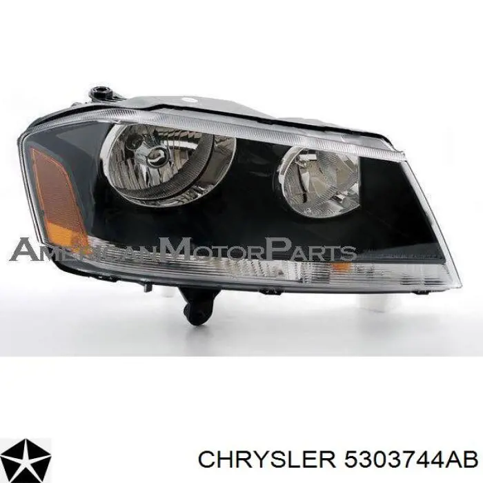Купити 5303744AB Chrysler Права блок фара