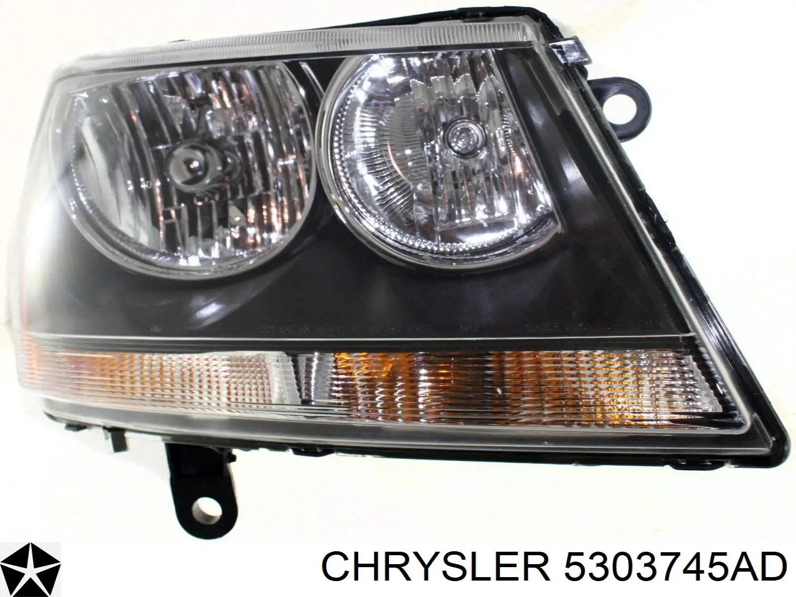 Фари Chrysler 5303745AC ціна, від 120.62 USD