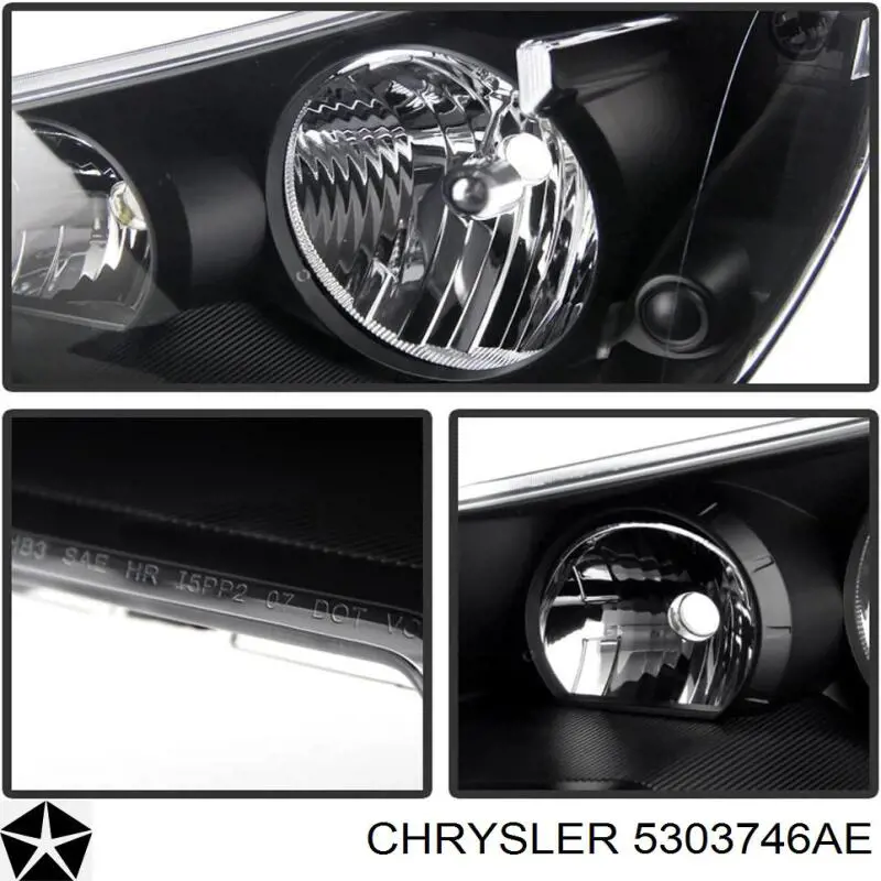 Фара права 4857850AB Chrysler