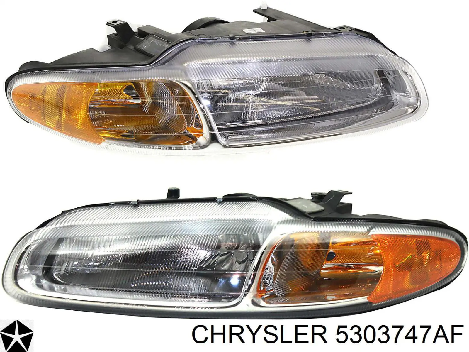 5303747AF Chrysler Фара дальнього світла в зборі