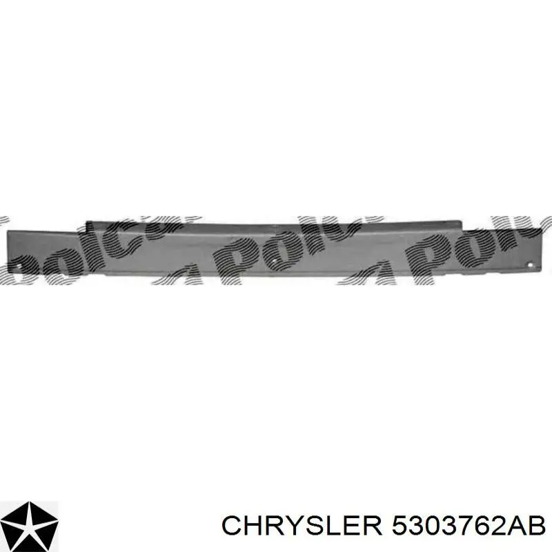 5303762AB Chrysler абсорбер (наповнювач бампера переднього)
