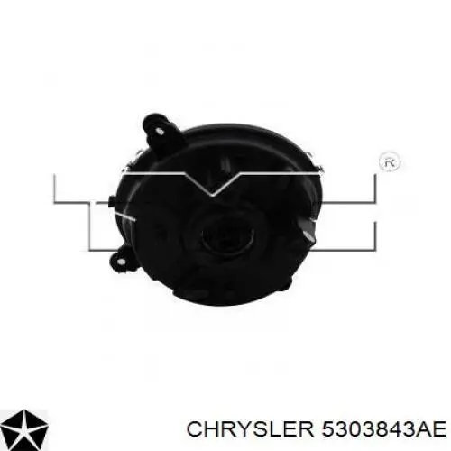 5303843AE Chrysler фара ліва