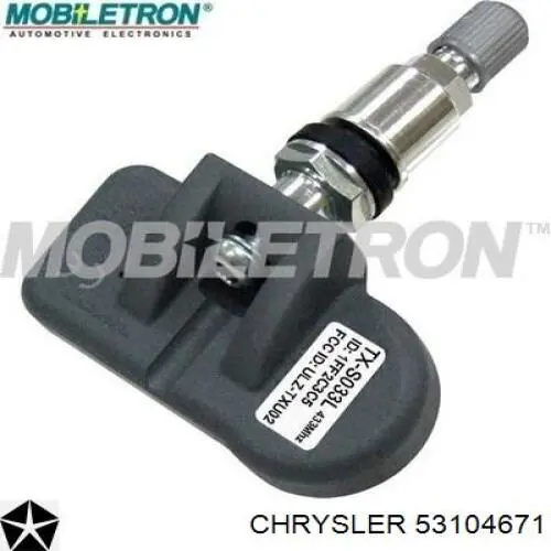 53104671 Chrysler датчик тиску повітря в шинах