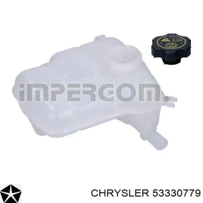 Кришка розширювального бачка 53330779 Chrysler