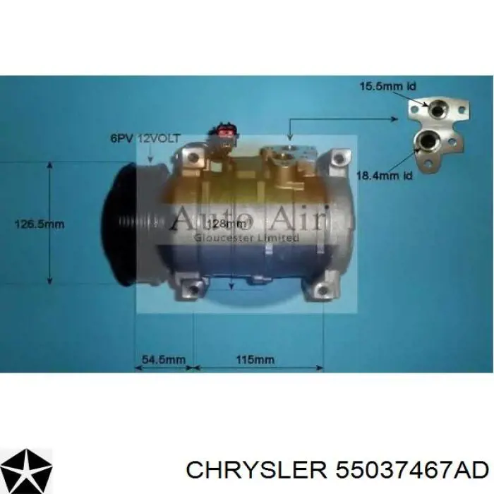 Купити KTT095010 Thermotec Компресор кліматичної установки