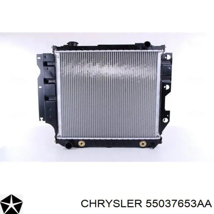 55037653AA Chrysler Радіатор охолодження двигуна