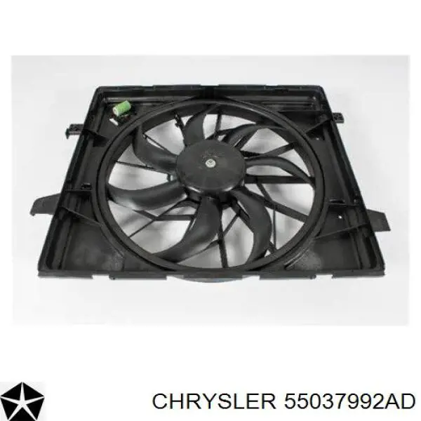 Купити FP2408W02 FPS Дифузор радіатора охолодження, в зборі з двигуном і крильчаткою