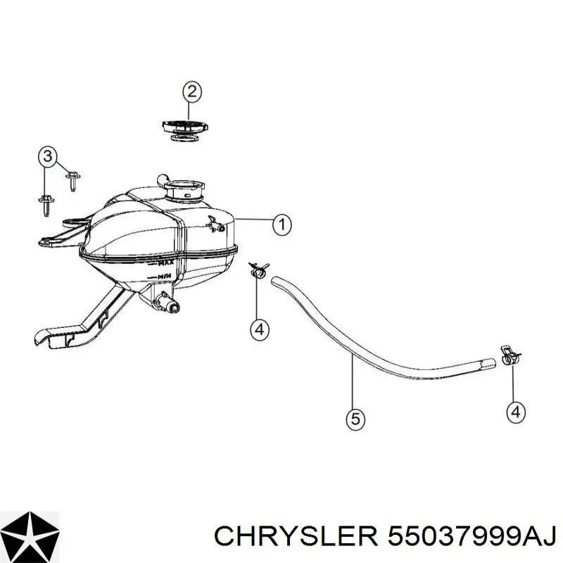  Chrysler 55037999AI ціна, від 65.14 USD
