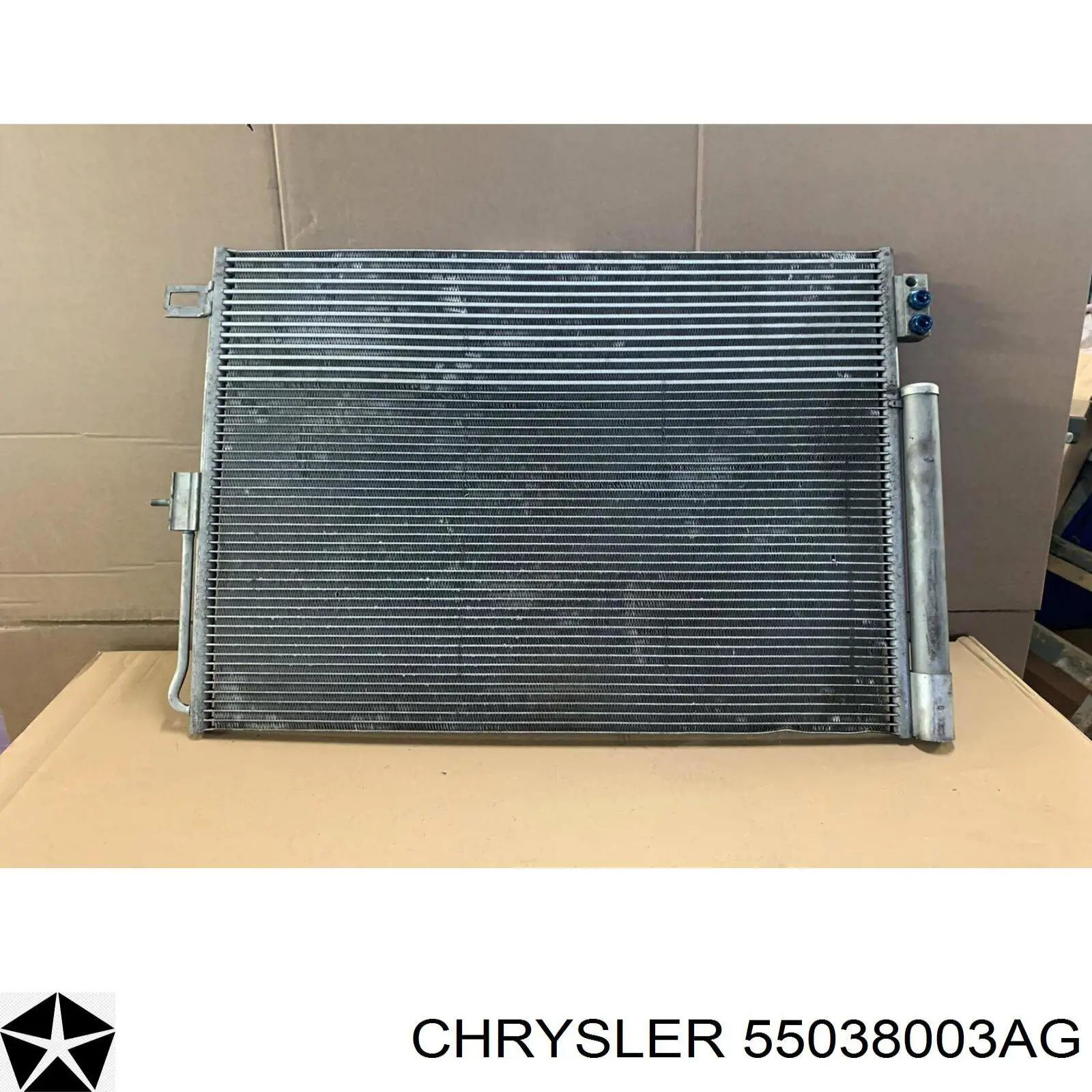 Конденсатор кондиціонера Chrysler 55038003AG ціна, від 100.76 USD