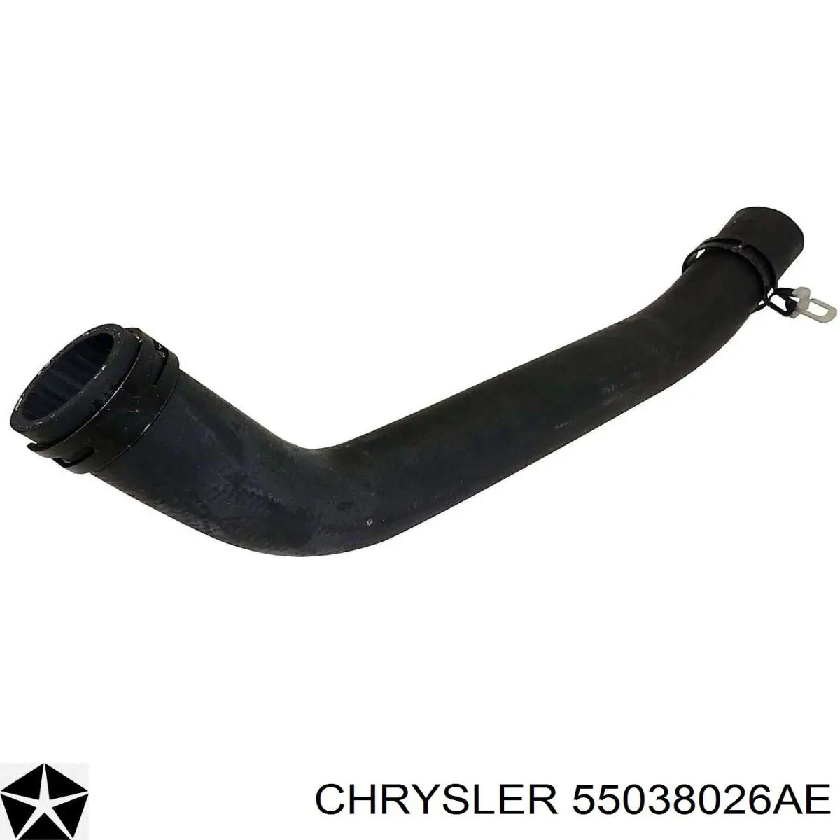 Шланг/патрубок радіатора охолодження, верхній Chrysler 55038026AE ціна, від 47.75 USD