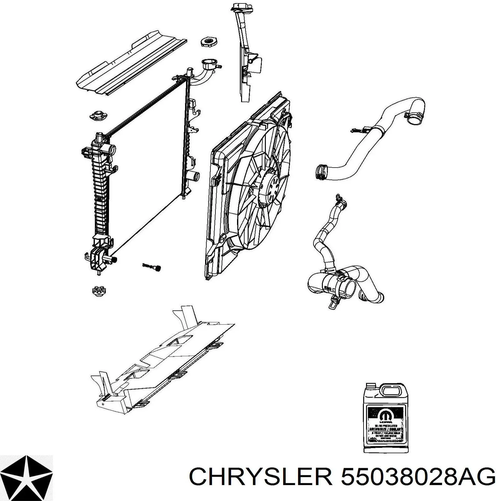  55038028AG Chrysler