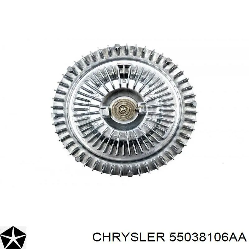Вискомуфта вентилятора 55038106AA Chrysler