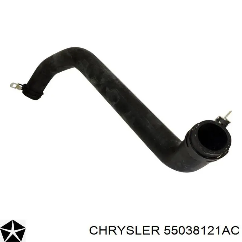 Шланг/патрубок радіатора охолодження, нижній Chrysler 55038121AC ціна, від 19.00 USD