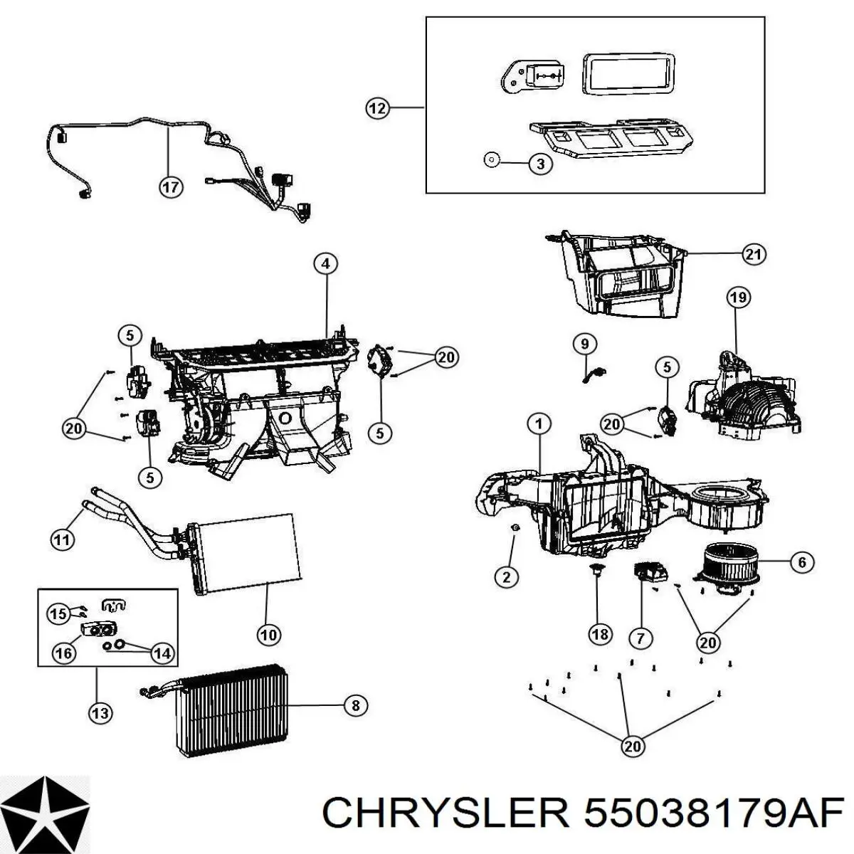55038179AF Chrysler 