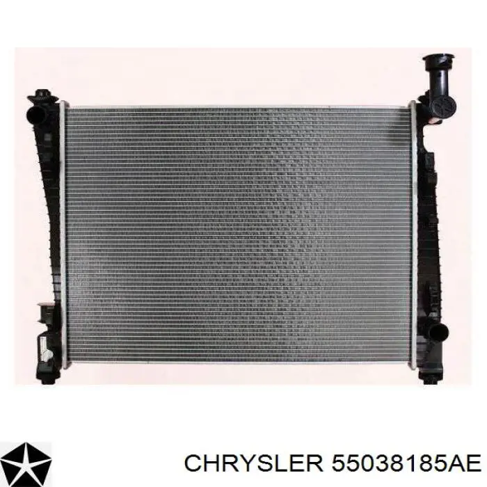 Радіатор основний Chrysler 55038185AE ціна, від 110.05 USD
