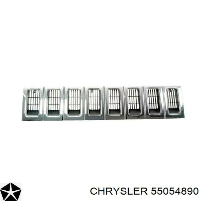 Облицювання радіатора Chrysler 55054890 ціна, від 55.99 USD