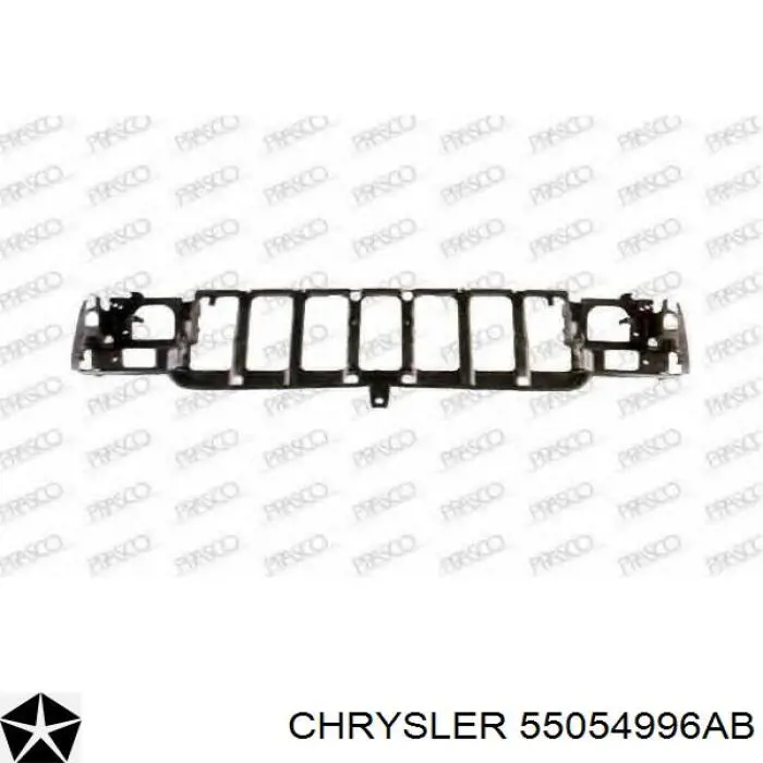  Рамка радіатора Jeep Grand Cherokee 