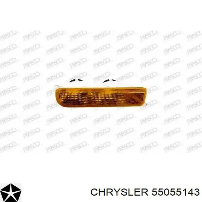 Купити 55055143 Chrysler Габарит передній лівий