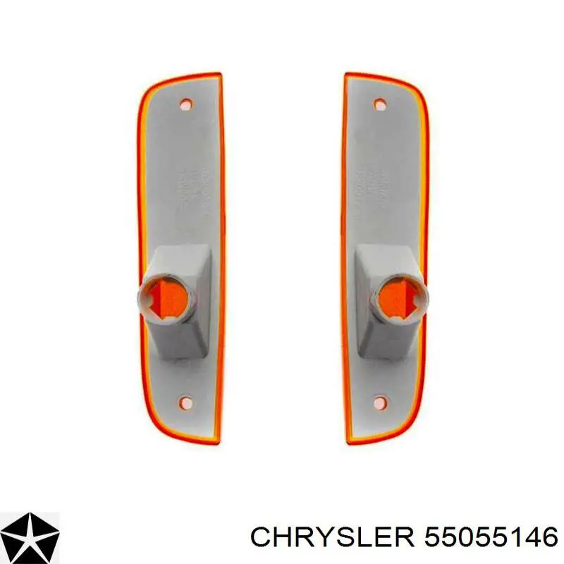 55055146 Chrysler Поворотник правий