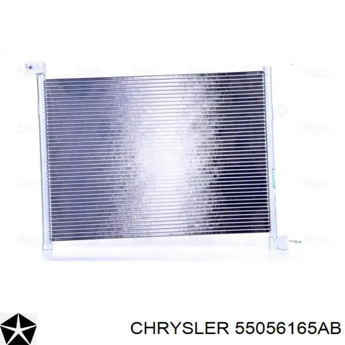 55056165AB Chrysler радіатор кондиціонера