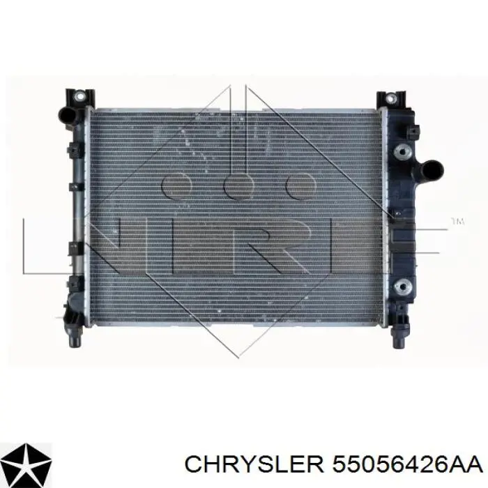Радіатор охолодження Chrysler 52028816AC