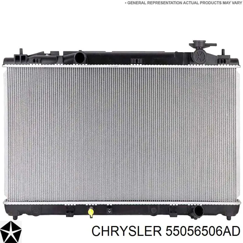55056506AE Chrysler радіатор охолодження двигуна