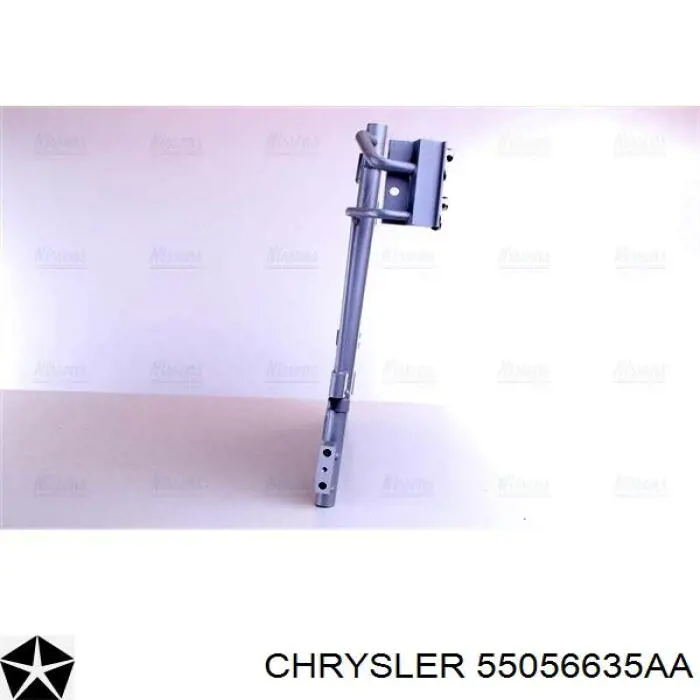 Радіатор кондиціонера 55056635AA Chrysler