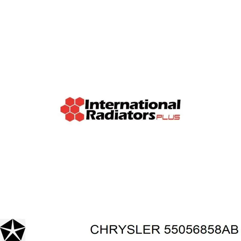 Купити 55056870AF Chrysler Радіатор двигуна
