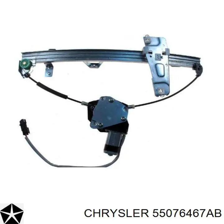 Купити 55076467AB Chrysler Механізм стеклопідйомника водійських дверей