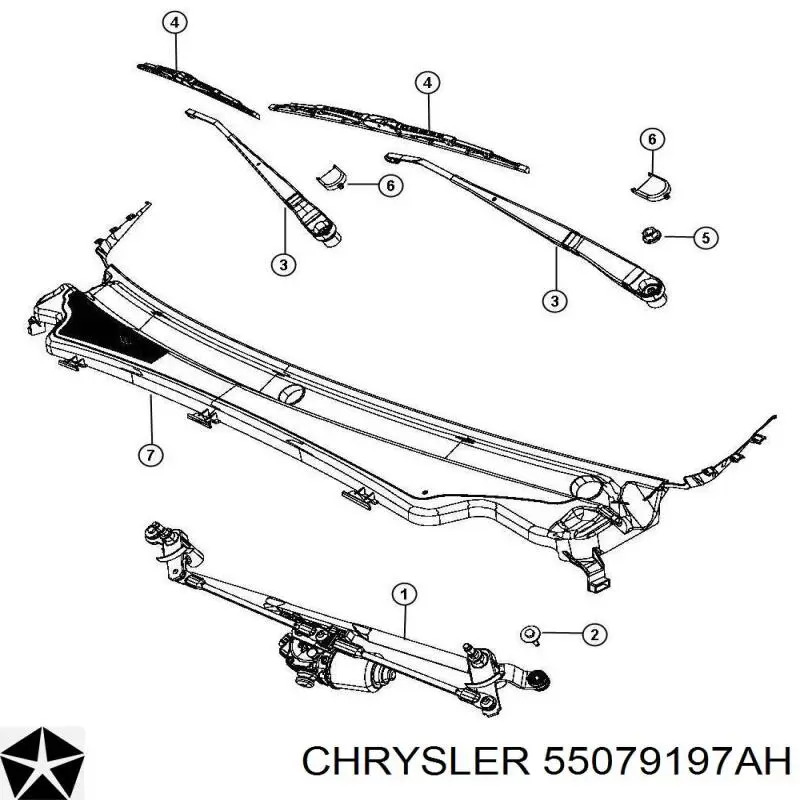  55079197AC Chrysler