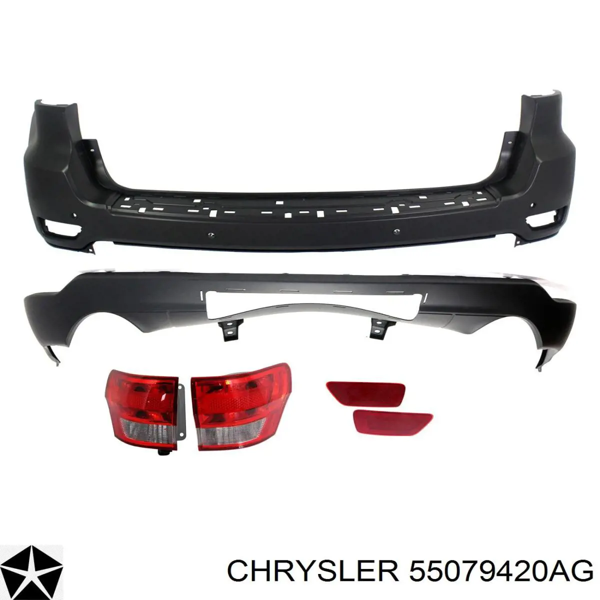Купити 55079420AF Chrysler Стоп задній