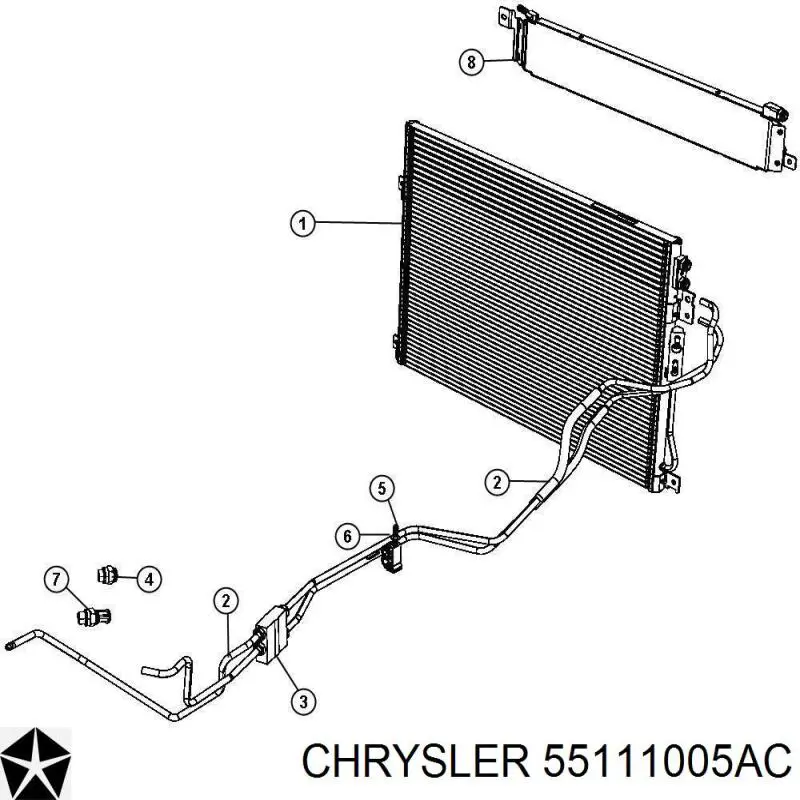 Купити 55111005AC Chrysler 