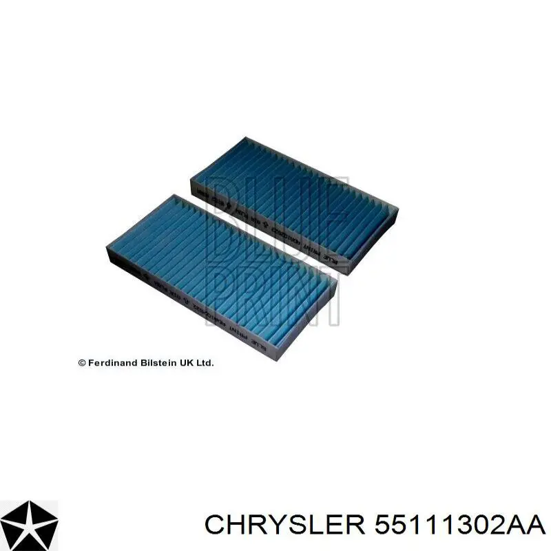 55111302AA Chrysler Внутрішньосалонний фільтр