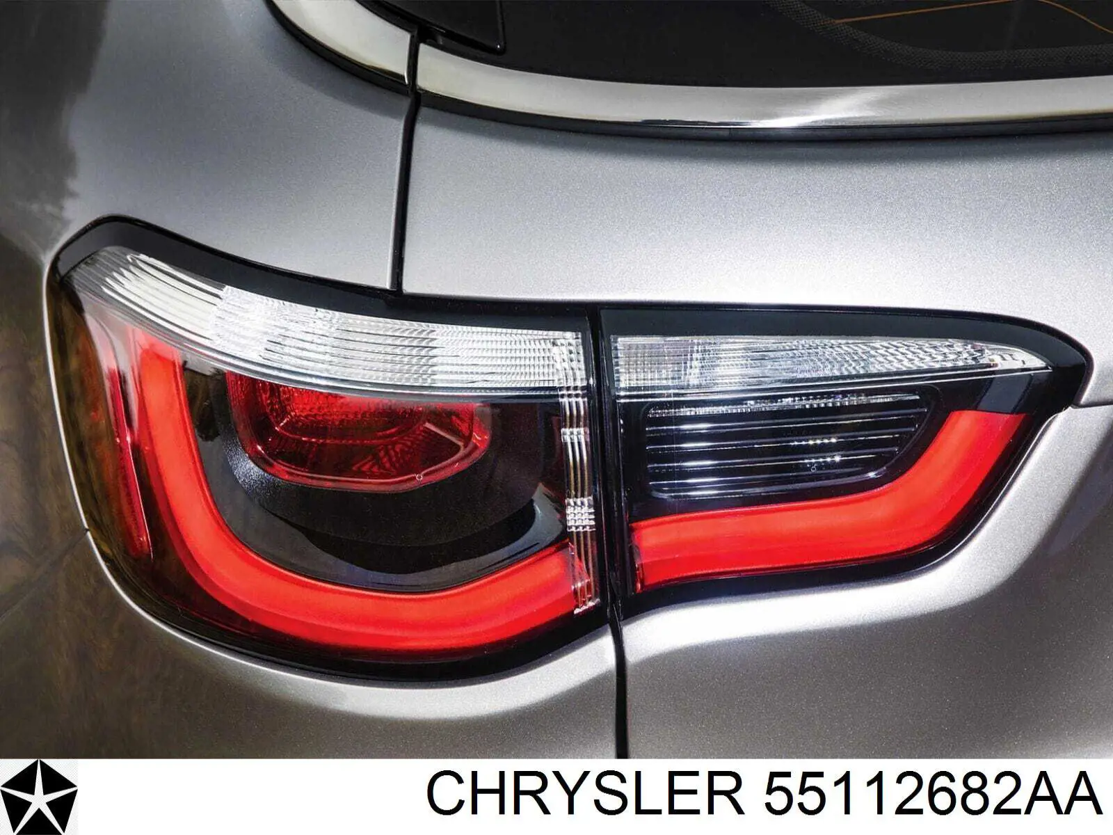 Задня ліва зовнішня фара Chrysler 55112682AB ціна, від 162.68 USD