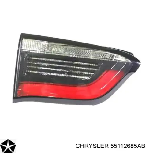 55112685AB Chrysler Задня ліва внутрішня фара