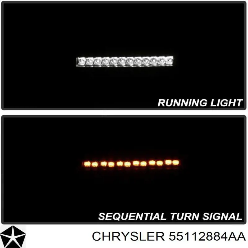 Купити 55112884AA Chrysler Поворотник правий