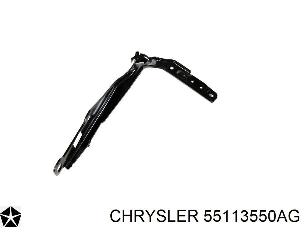 Завіса капота права Chrysler 55113550AF ціна, від 22.37 USD