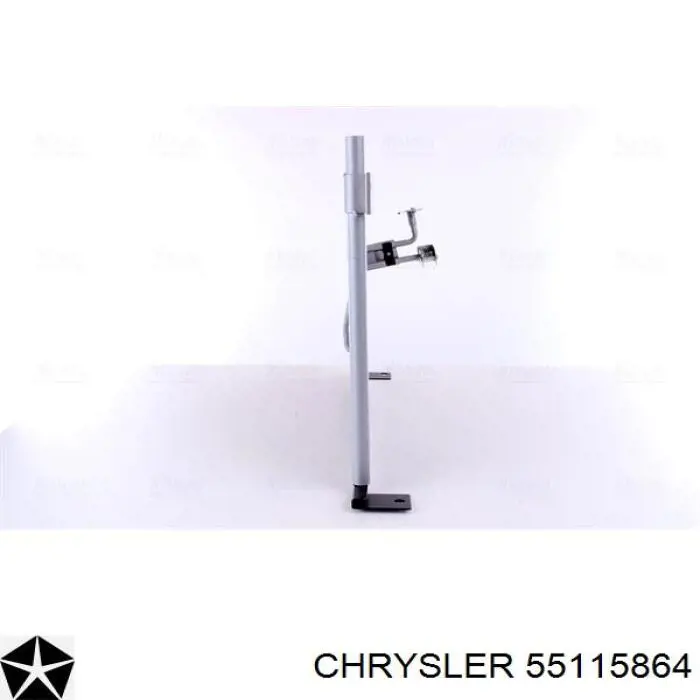 Радіатор кондиціонера 55115864 Chrysler