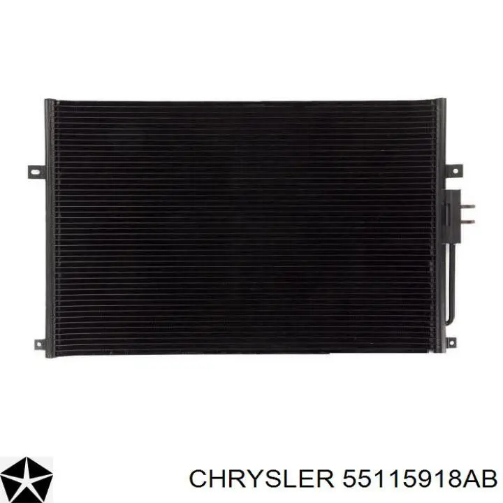 Конденсатор кондиціонера Chrysler 55115918AB ціна, від 62.54 USD