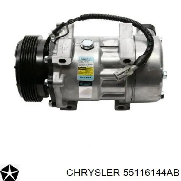 Купити K55116144AE Fiat/Alfa/Lancia Компресор кліматичної установки