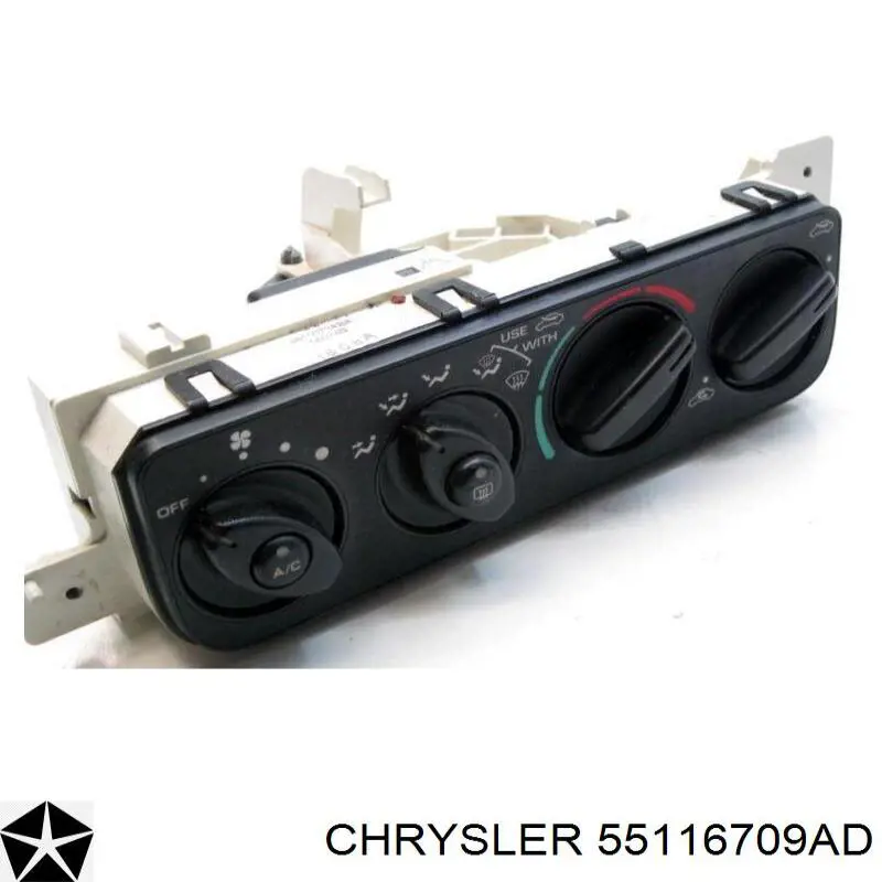Купити 55116709AC Chrysler Блок управління пічкою