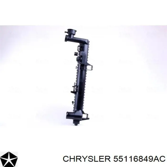 Радіатор основний Chrysler 55116849AC ціна, від 108.28 USD