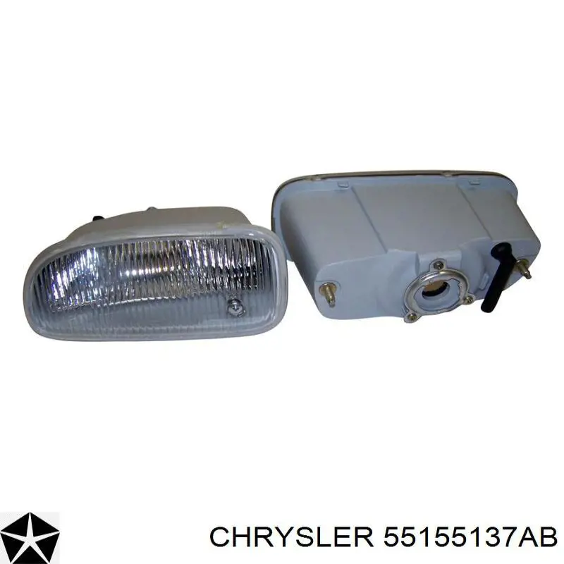 Купити 55155137AB Chrysler Фара протитуманна, ліва