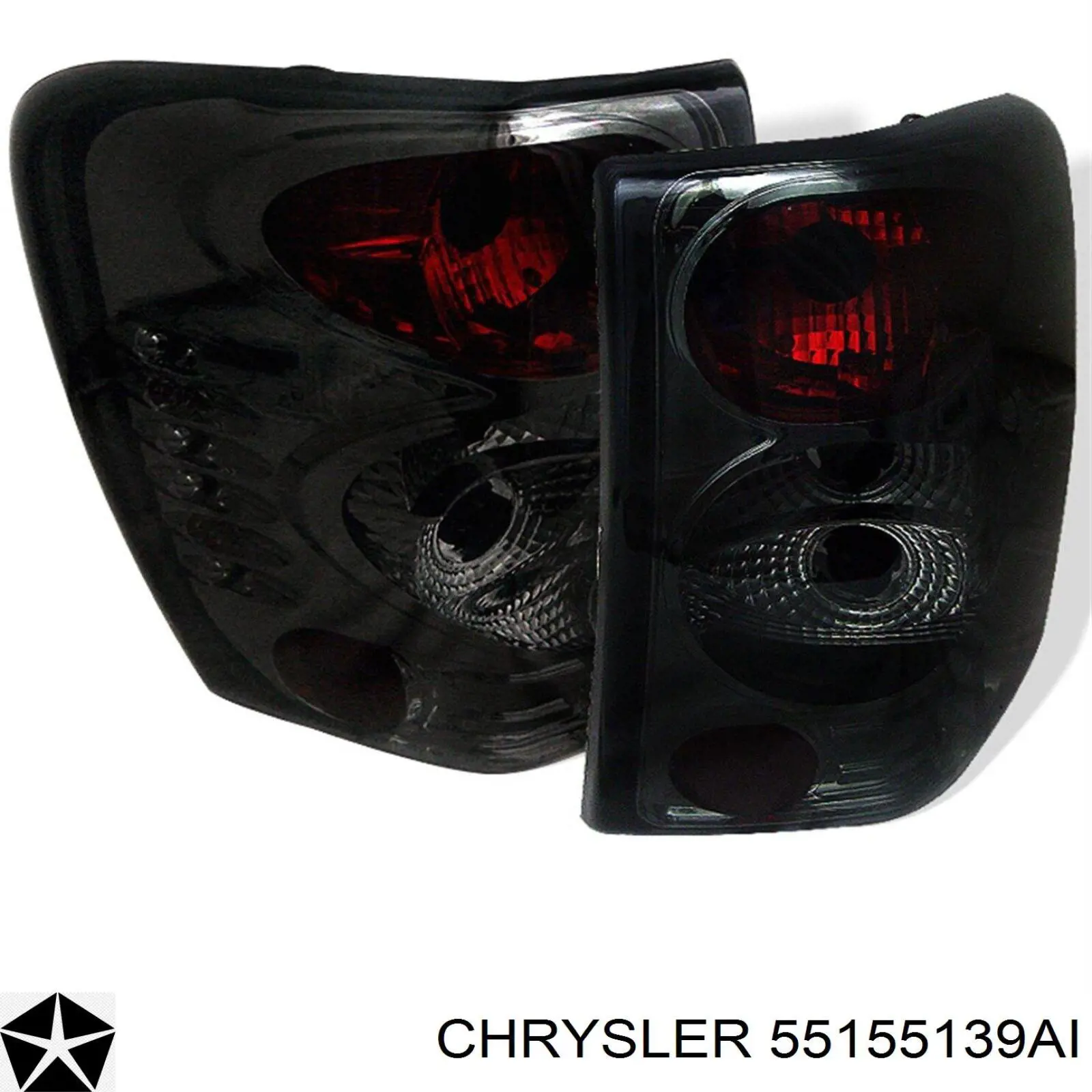 Ліхтар задній лівий Chrysler 55155139AI ціна, від 56.69 USD